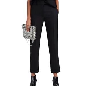 Haider Ackermann Fleece Wool Tailored Cuff Trouser Dress Pants Size 38